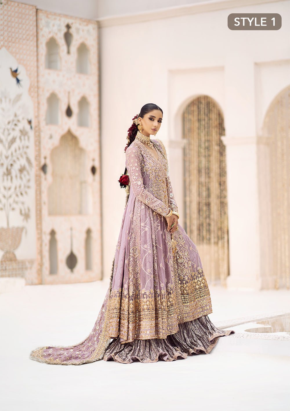 Aik - WEDDING FESTIVE '24 - VOL. 2 - LOOK 10 - SaviiFashion.com