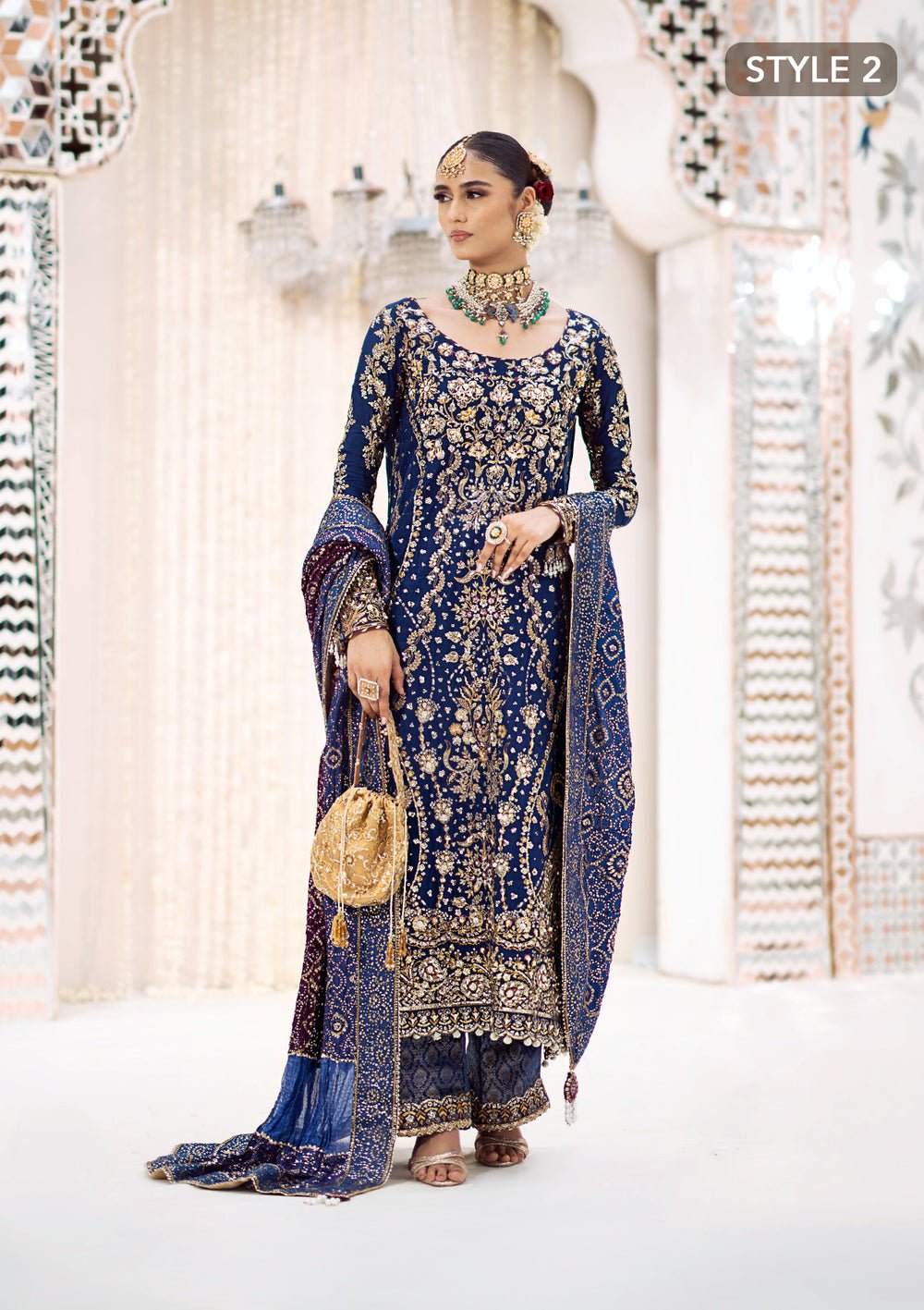 AIK - WEDDING FESTIVE ’24 - VOL.2 - LOOK 05 - SaviiFashion.com