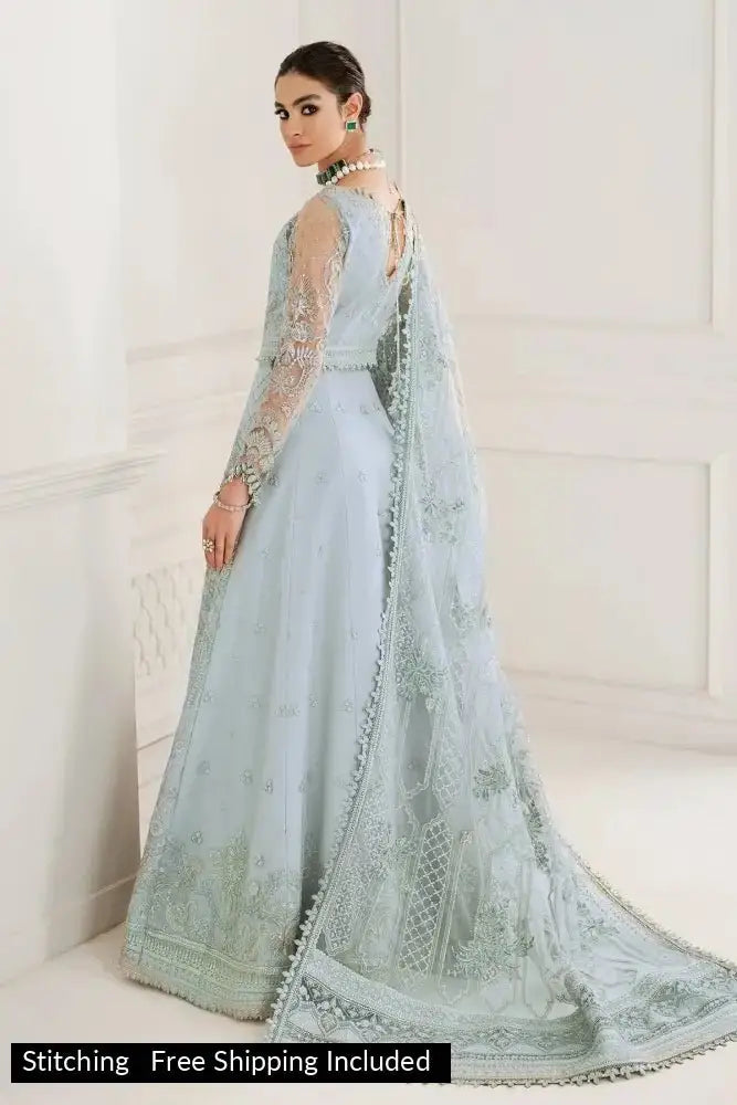 Baroque - 3 Piece Suit - Embroidered Net CH10-05 - SaviiFashion.com