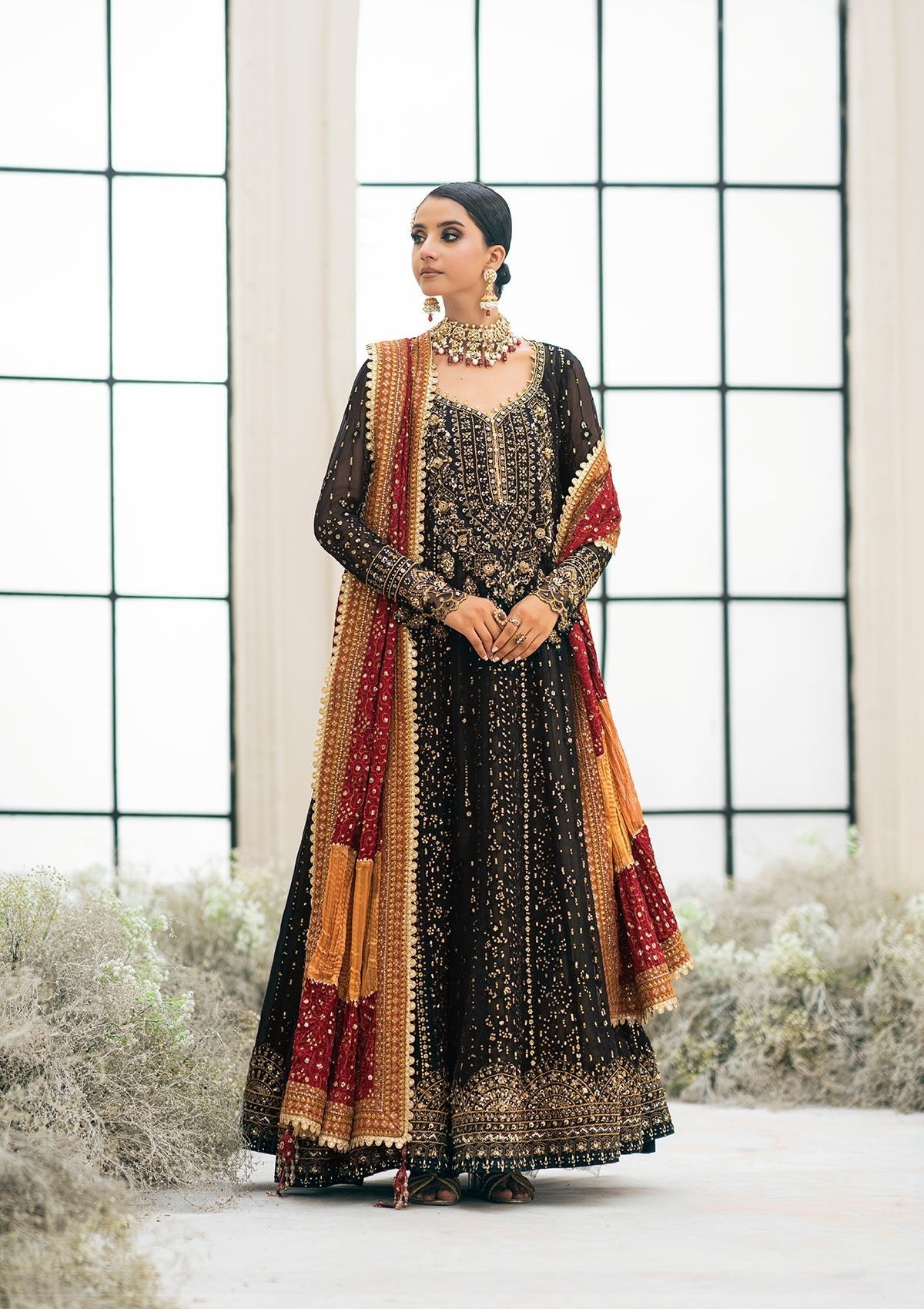 Aik - WEDDING FESTIVE '23 VOL. 2 - LOOK 01 - SaviiFashion.com