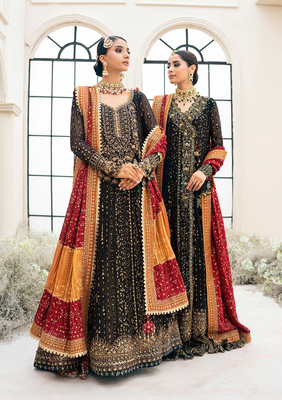 Aik - WEDDING FESTIVE '23 VOL. 2 - LOOK 01 - SaviiFashion.com