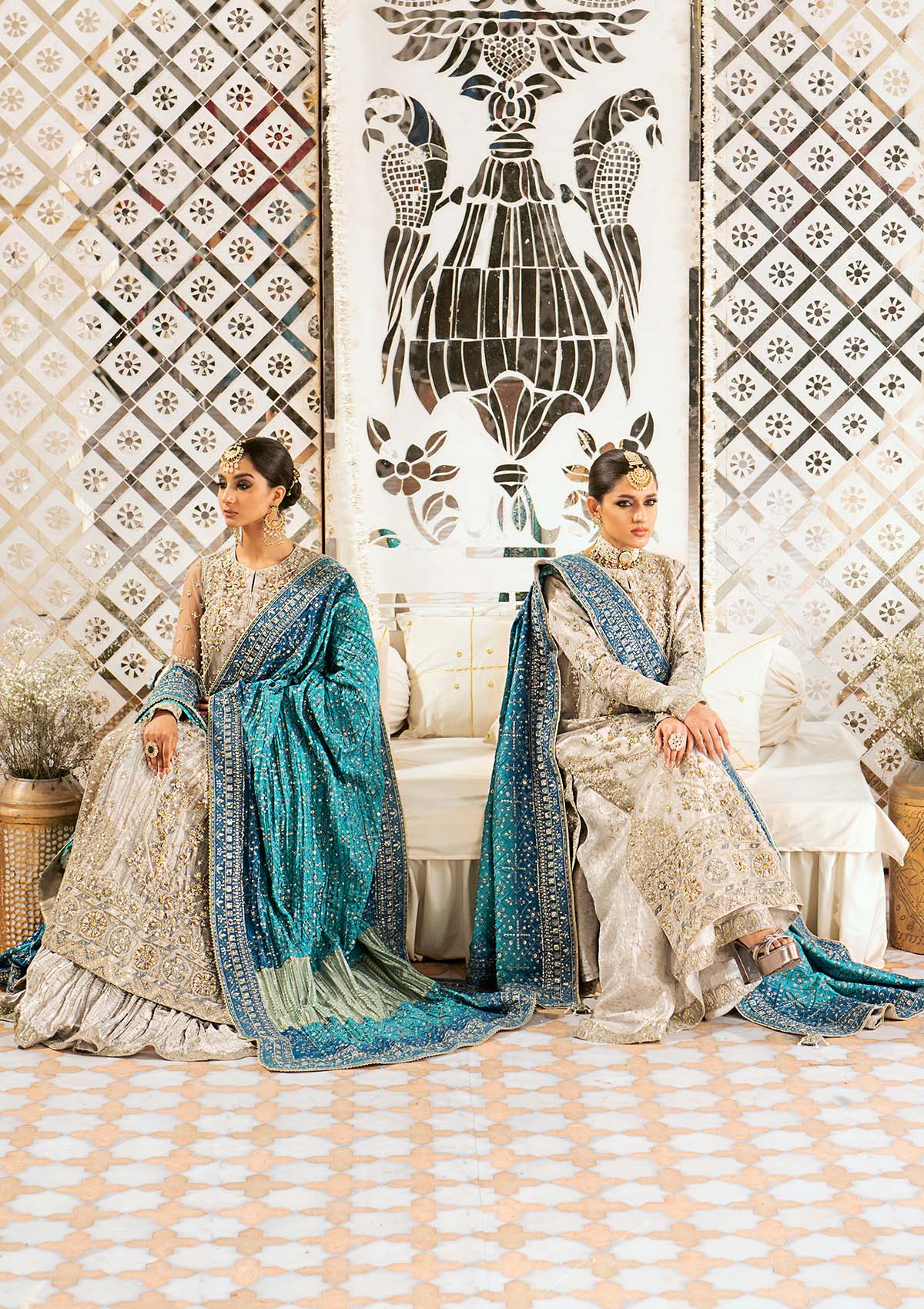 Aik - WEDDING FESTIVE '24 VOL. 1 - LOOK 10 - SaviiFashion.com