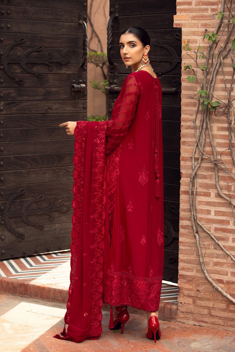 Farasha - Crimson - SaviiFashion.com