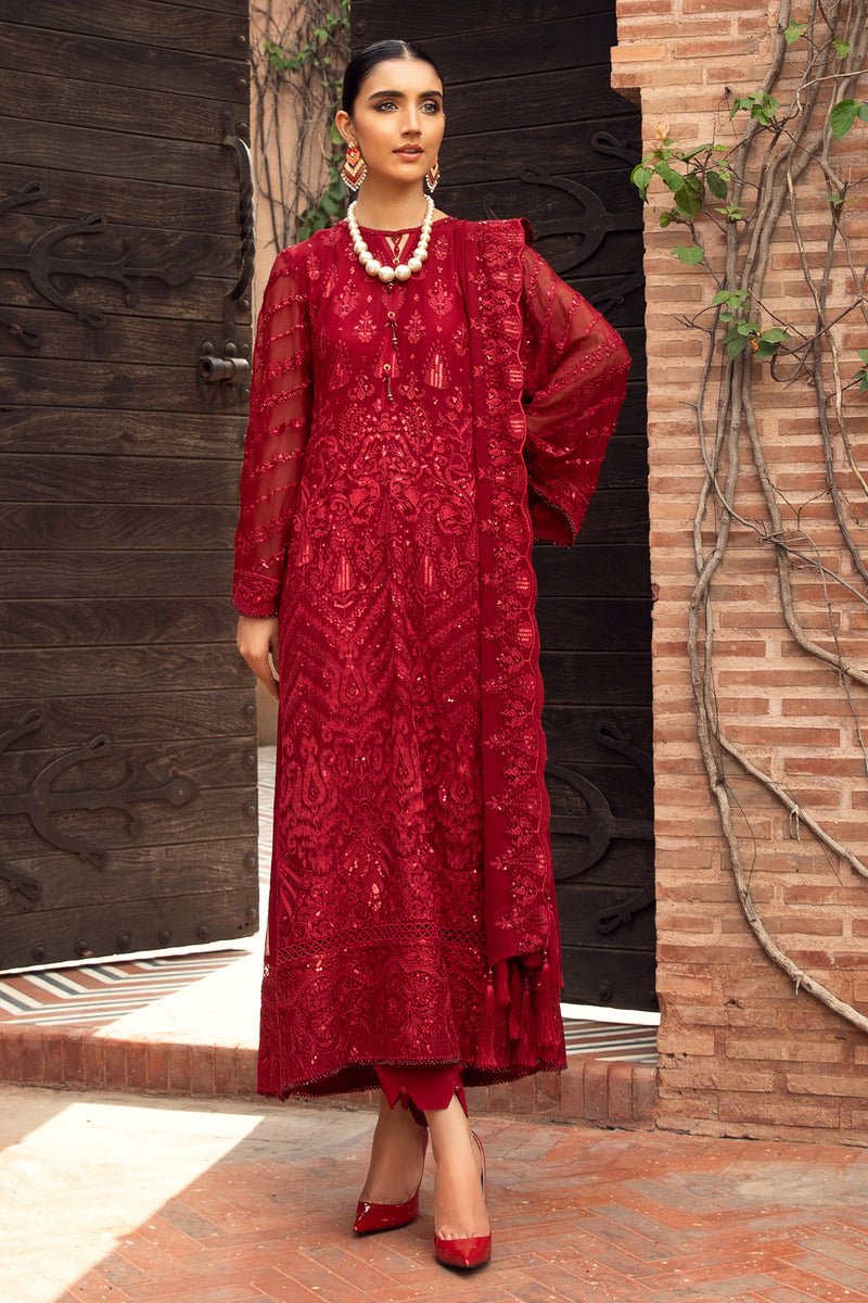 Farasha - Crimson - SaviiFashion.com