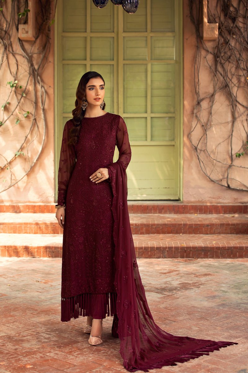 Farasha - Sangria - SaviiFashion.com