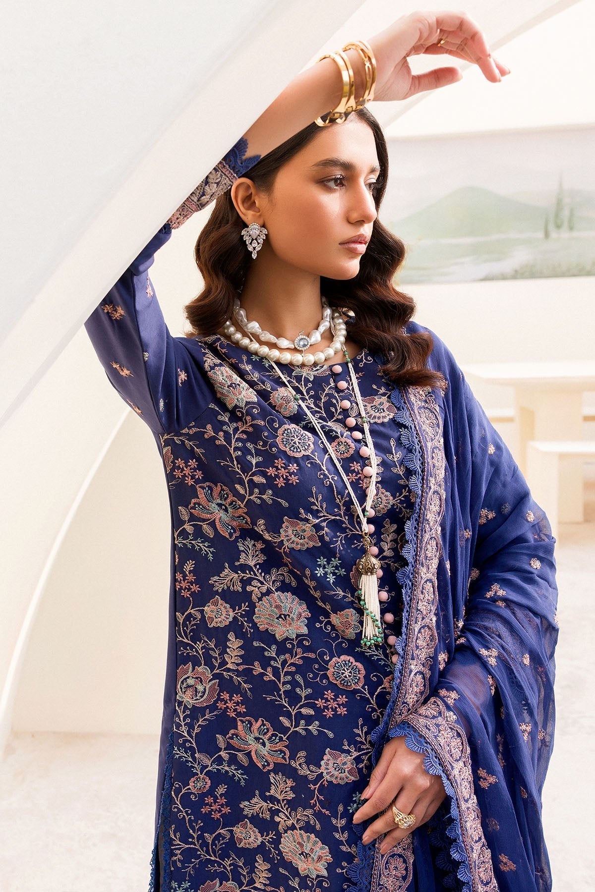 Motifz - 4232 - AIMAL - EMBROIDERED - CAMBRIC - SaviiFashion.com