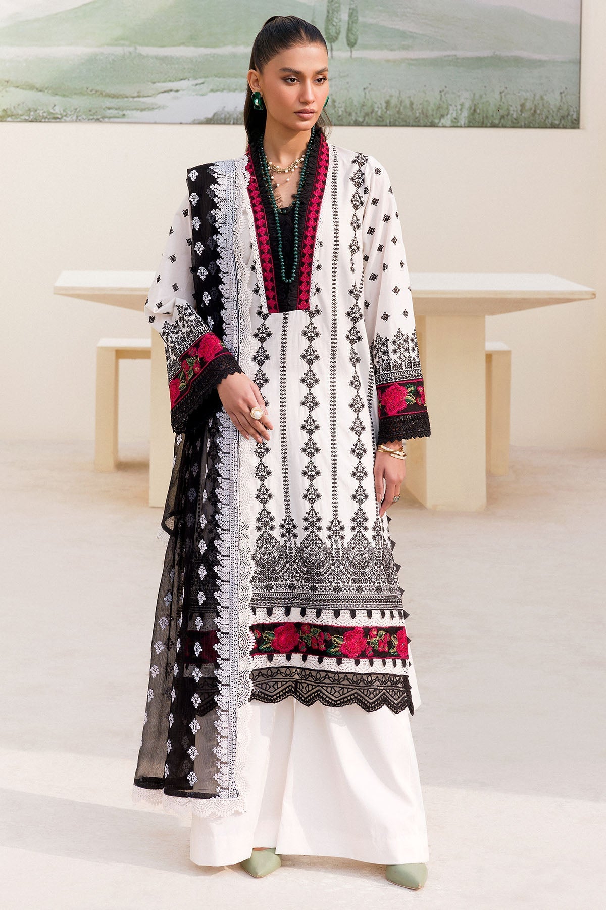 Motifz - 4235 - NAIRA - EMBROIDERED - CAMBRIC - SaviiFashion.com