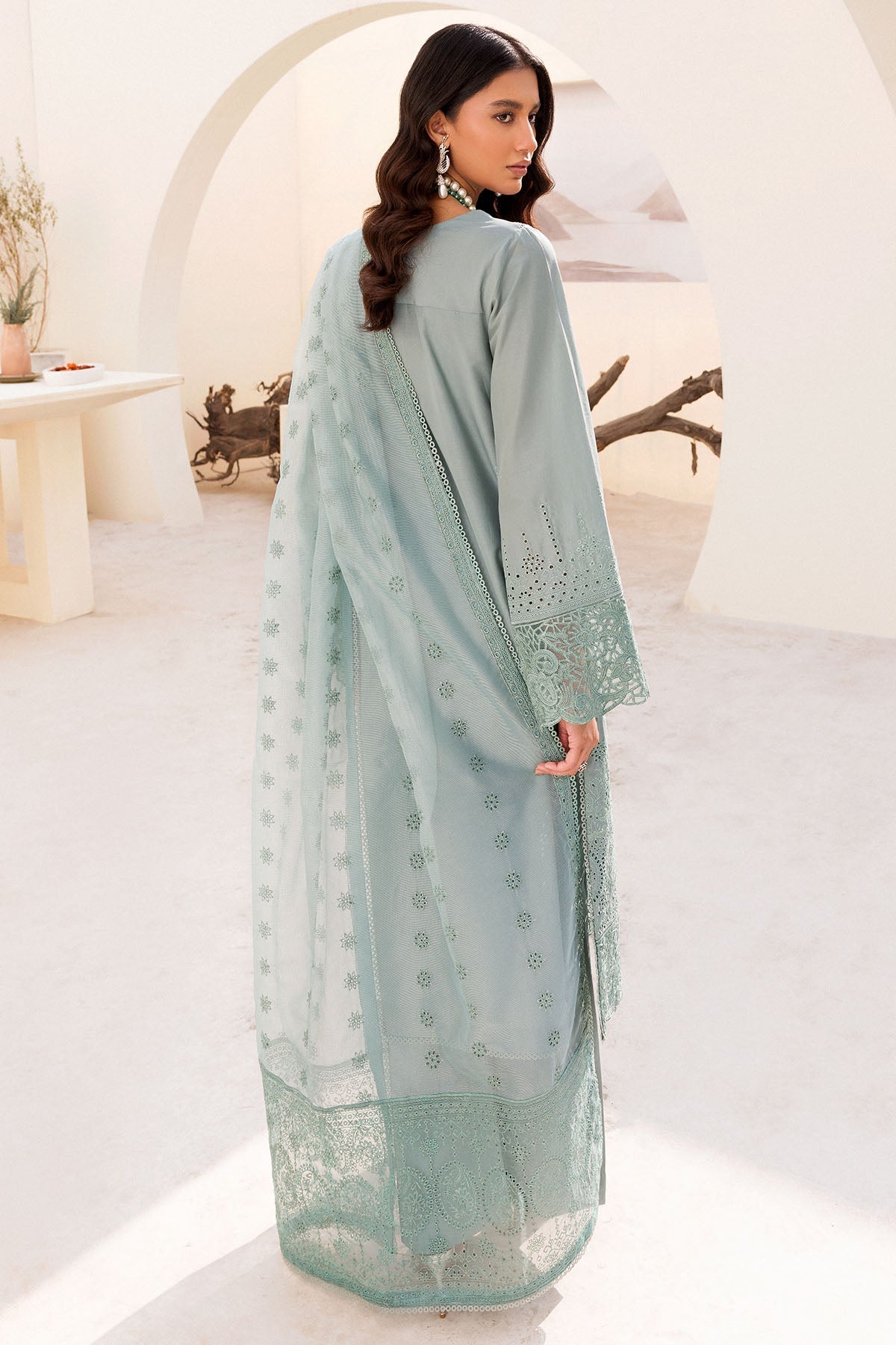 Motifz - 4236 - SARENA - EMBROIDERED - CAMBRIC - SaviiFashion.com