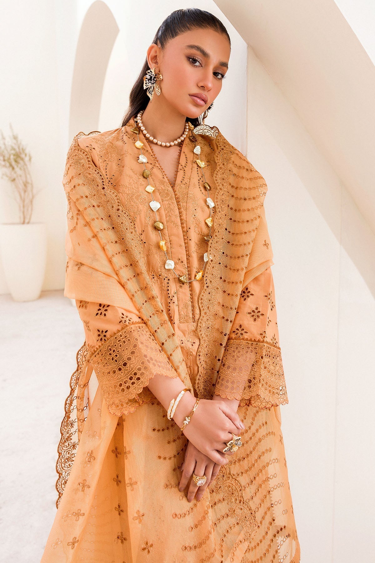 Motifz - 4239 - STELLA - EMBROIDERED - CAMBRIC - SaviiFashion.com