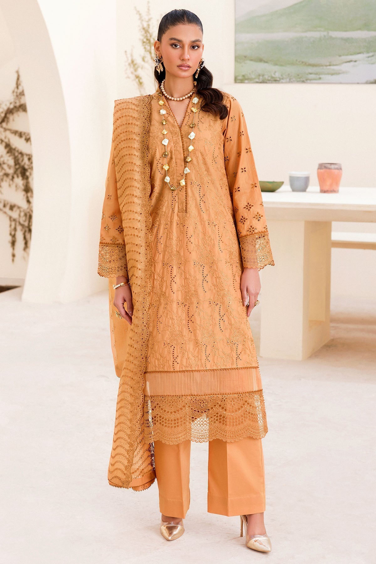 Motifz - 4239 - STELLA - EMBROIDERED - CAMBRIC - SaviiFashion.com