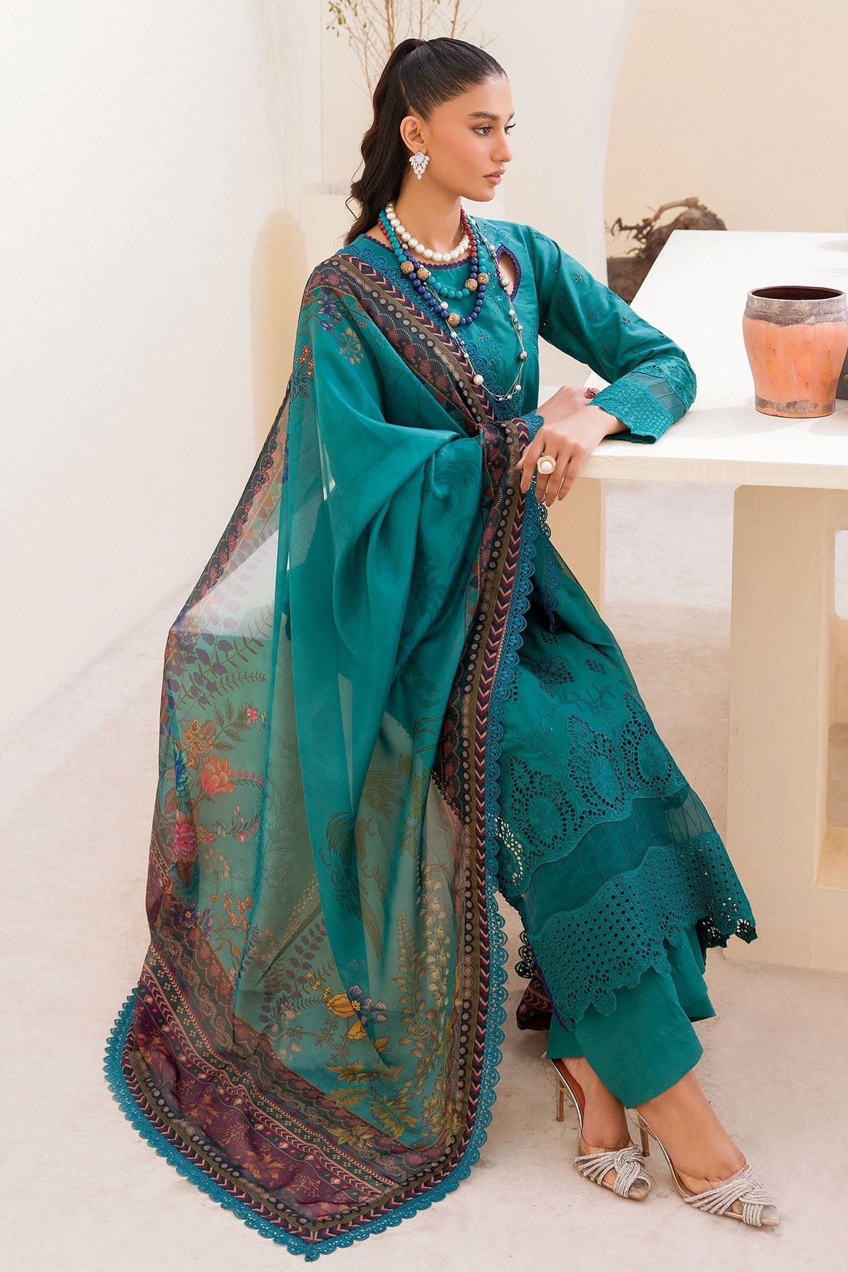 Motifz - 4240 - ZYNAB - EMBROIDERED - CAMBRIC - SaviiFashion.com