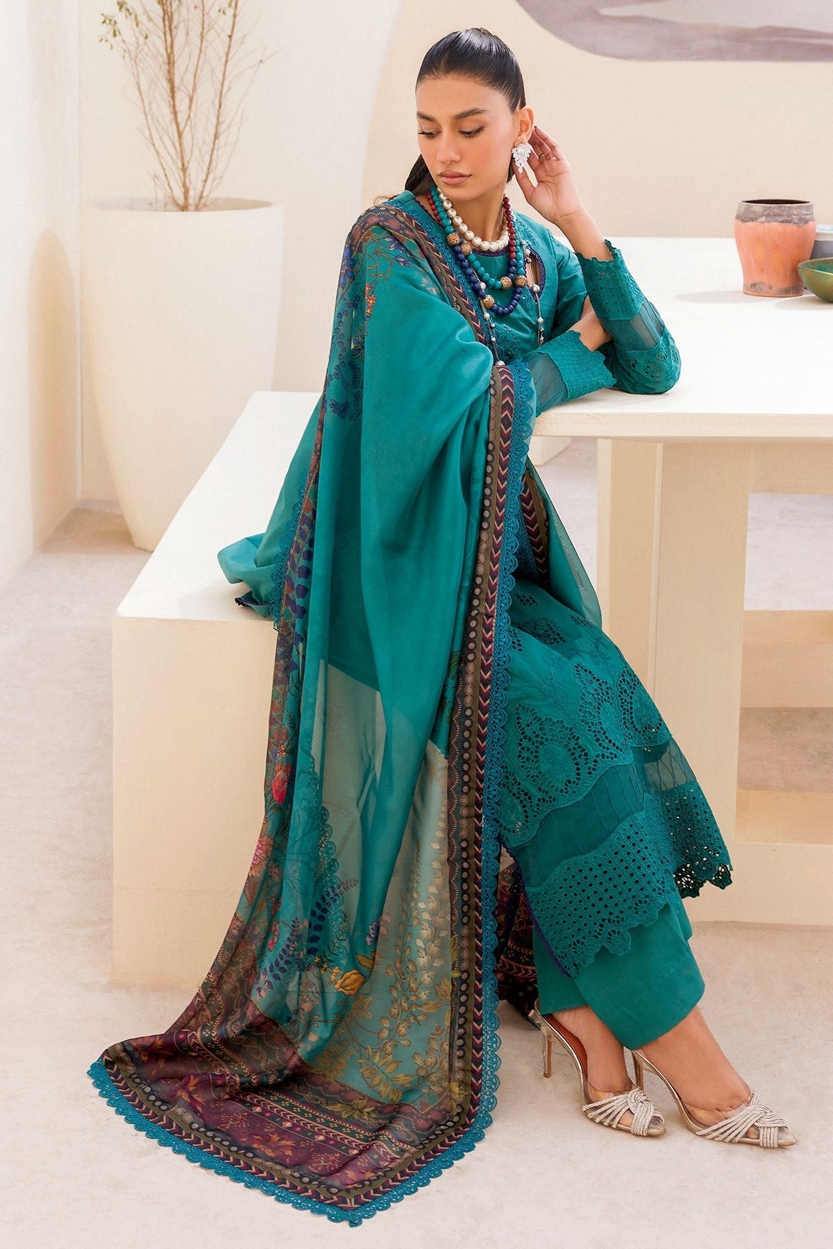 Motifz - 4240 - ZYNAB - EMBROIDERED - CAMBRIC - SaviiFashion.com